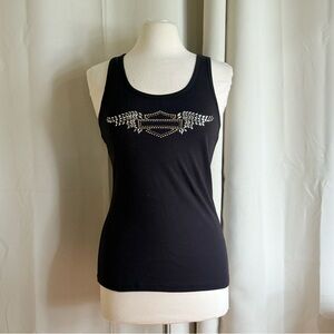 Women’s Black Harley Davidson Kauai , Hawaii Studded Tank Top